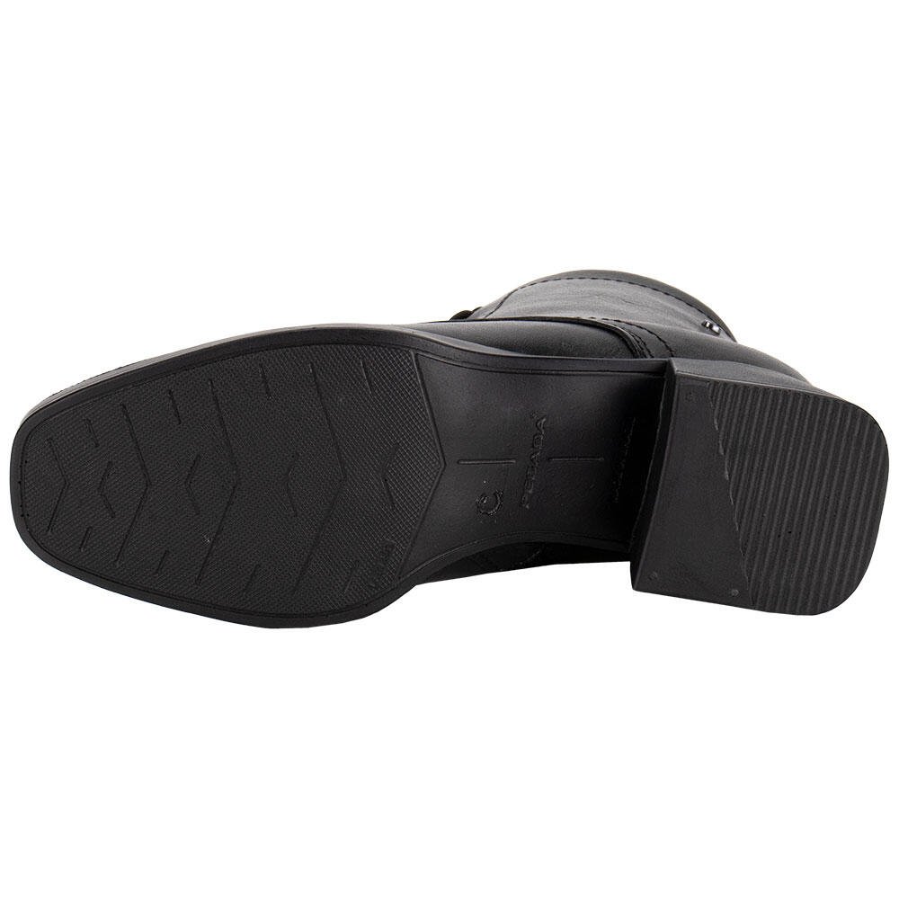 BOTA FEMININA COTURNO PEGADA 282352 Preto 4