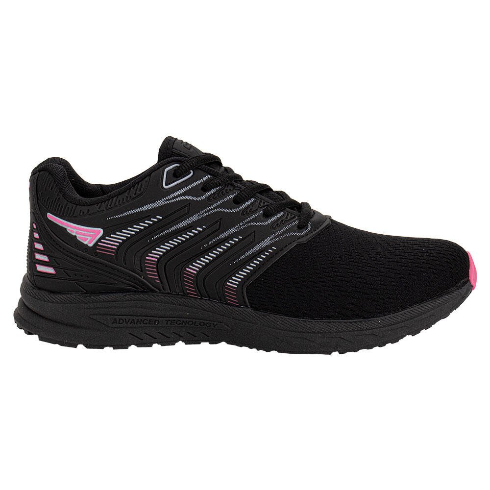 TÊNIS FEMININO ZEUZ 97RX-A Preto/Rosa 5