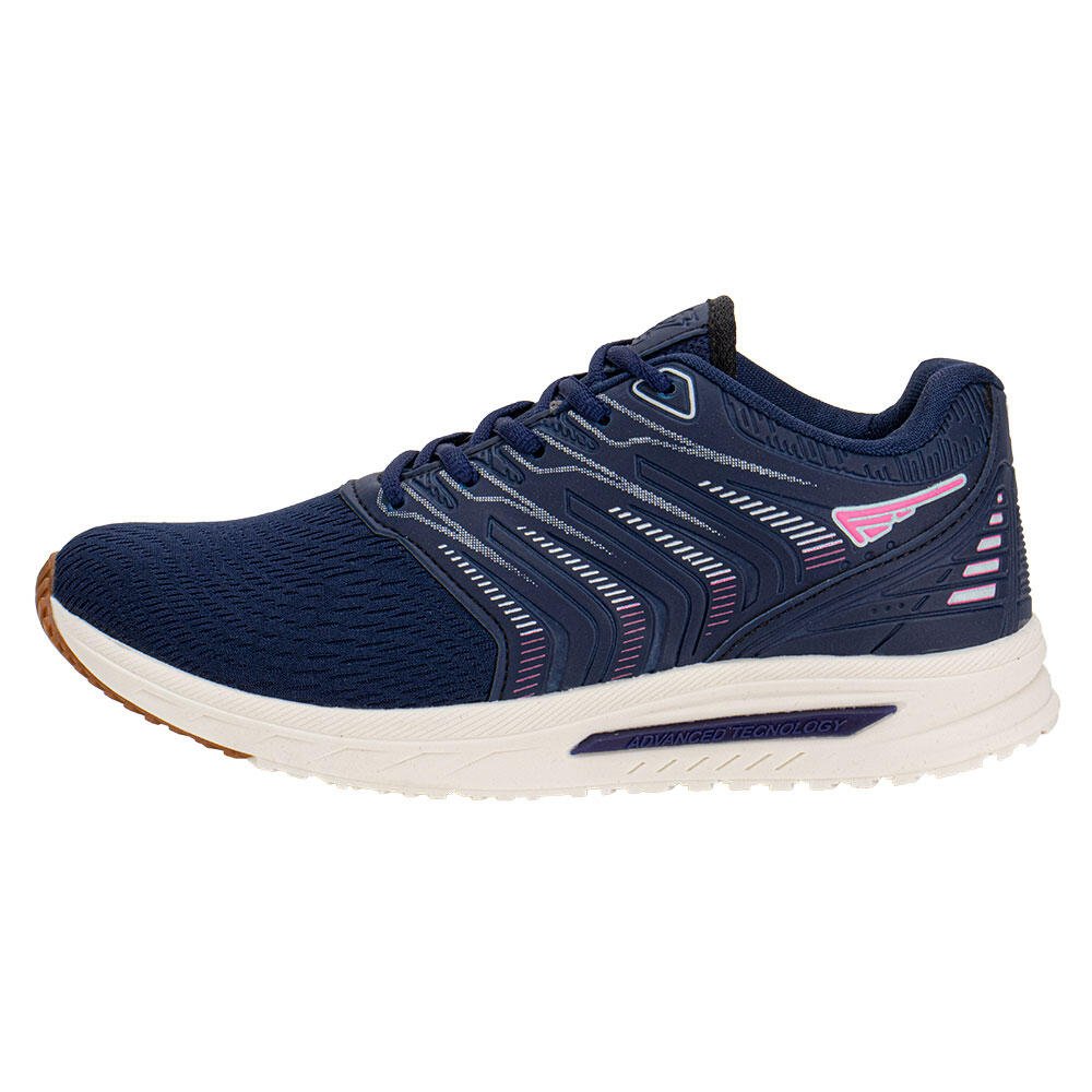 TÊNIS FEMININO ZEUZ 97RX-A Azul/Rosa 2