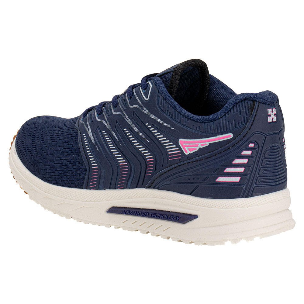 TÊNIS FEMININO ZEUZ 97RX-A Azul/Rosa 3