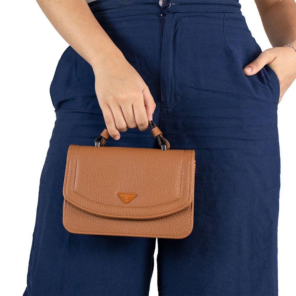 BOLSA FEMININA H.E Q9441 Caqui 2