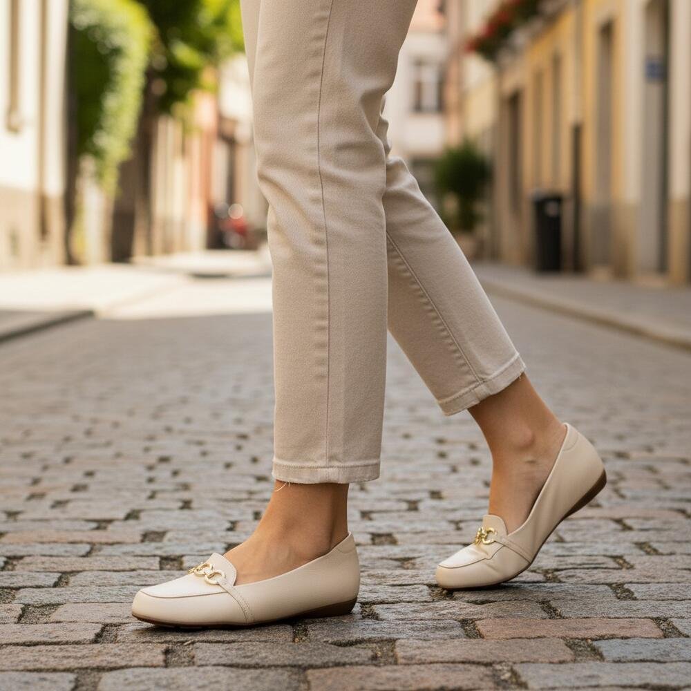 MOCASSIM FEMININO MODARE 70161006 Branco 2