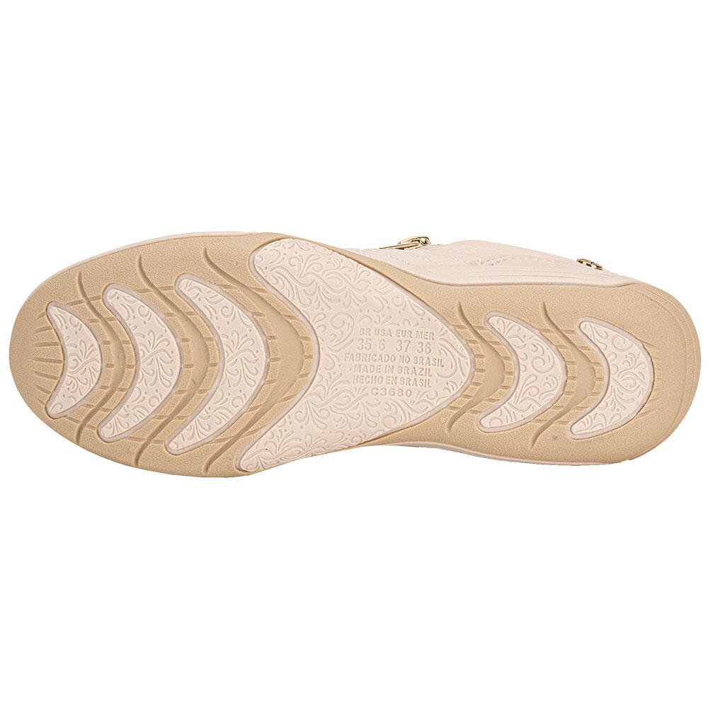 TÊNIS FEMININO CASUAL KOLOSH C3696 Bege 4
