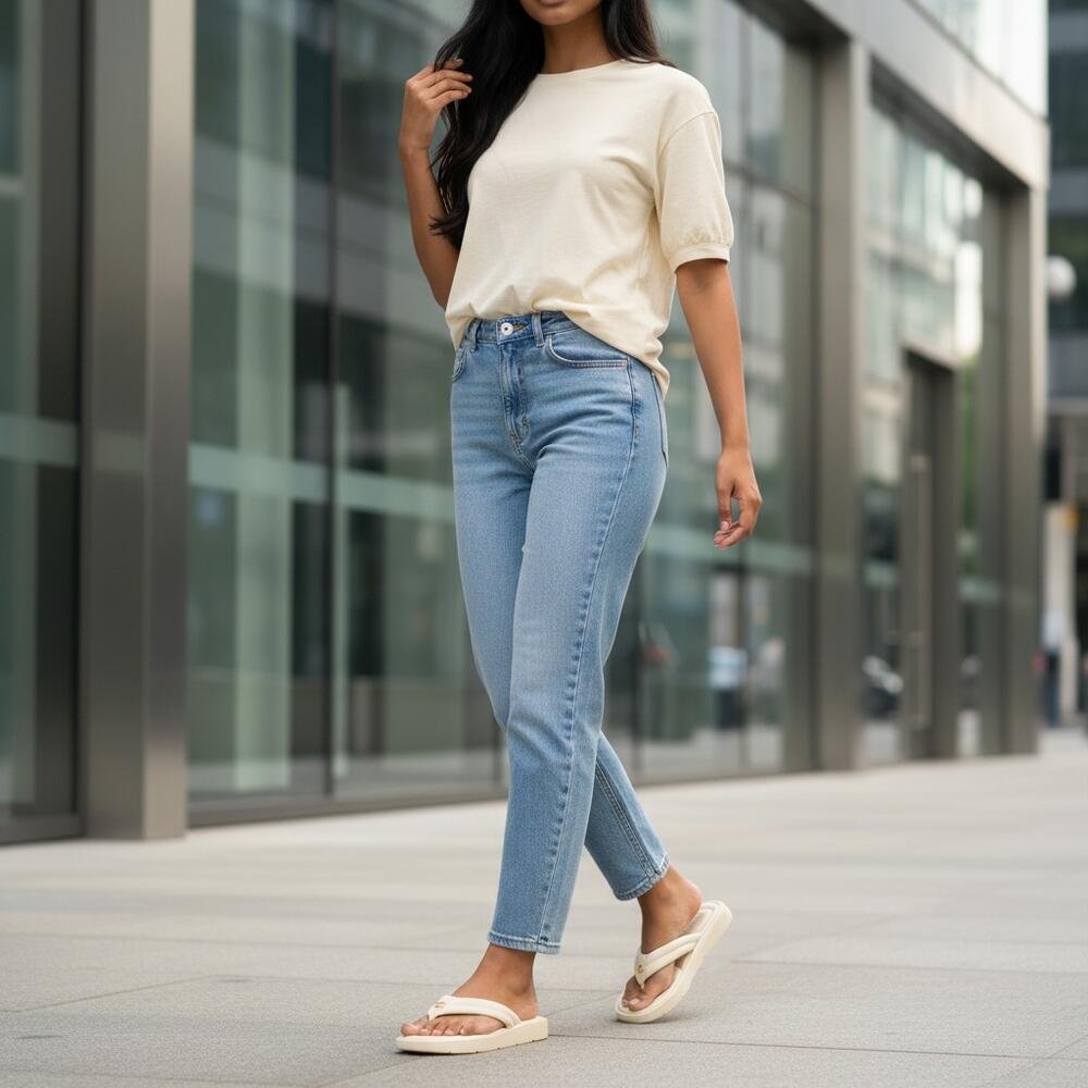 TAMANCO FEMININO FLAT MODARE 7208109 Branco 2