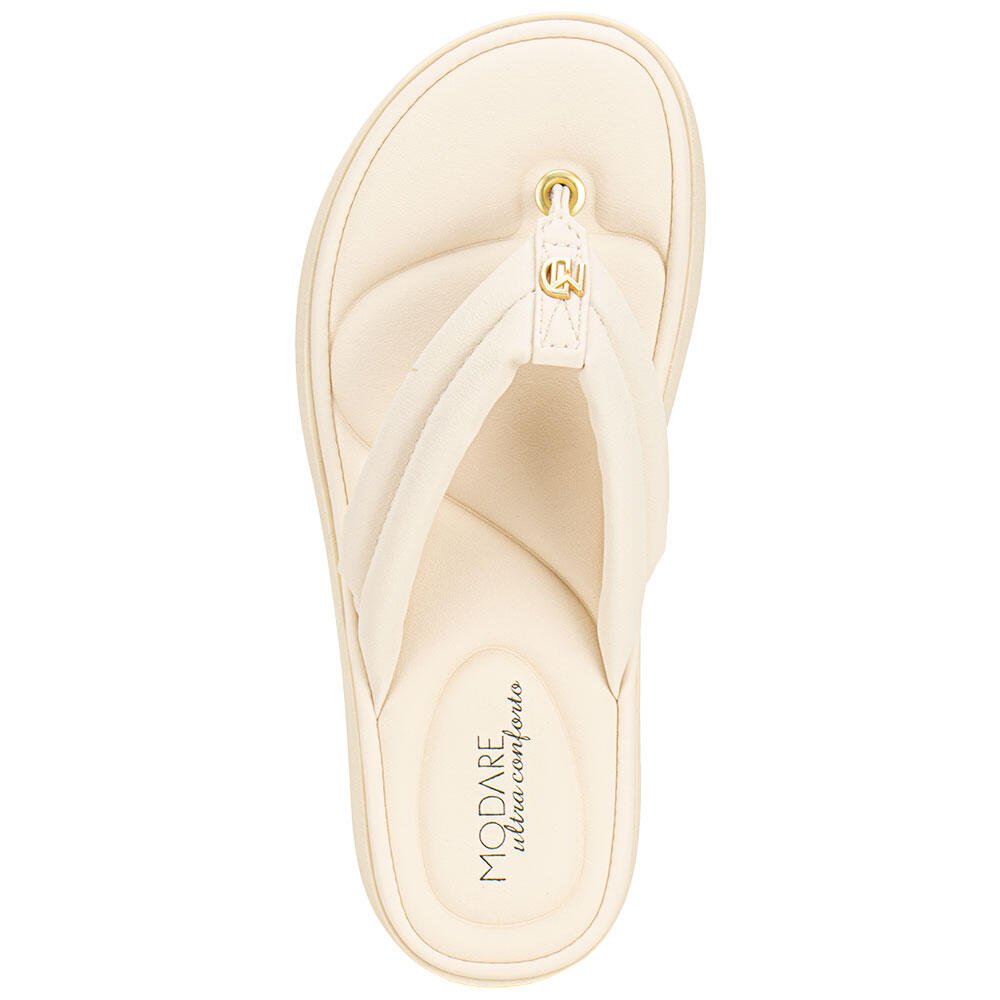 TAMANCO FEMININO FLAT MODARE 7208109 Branco 5