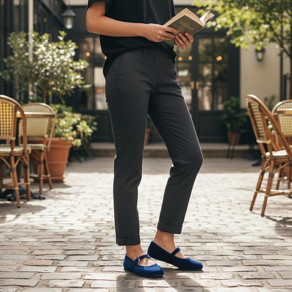 MELISSA SOFT BALLERINA VELVET II 37844 Azul 2