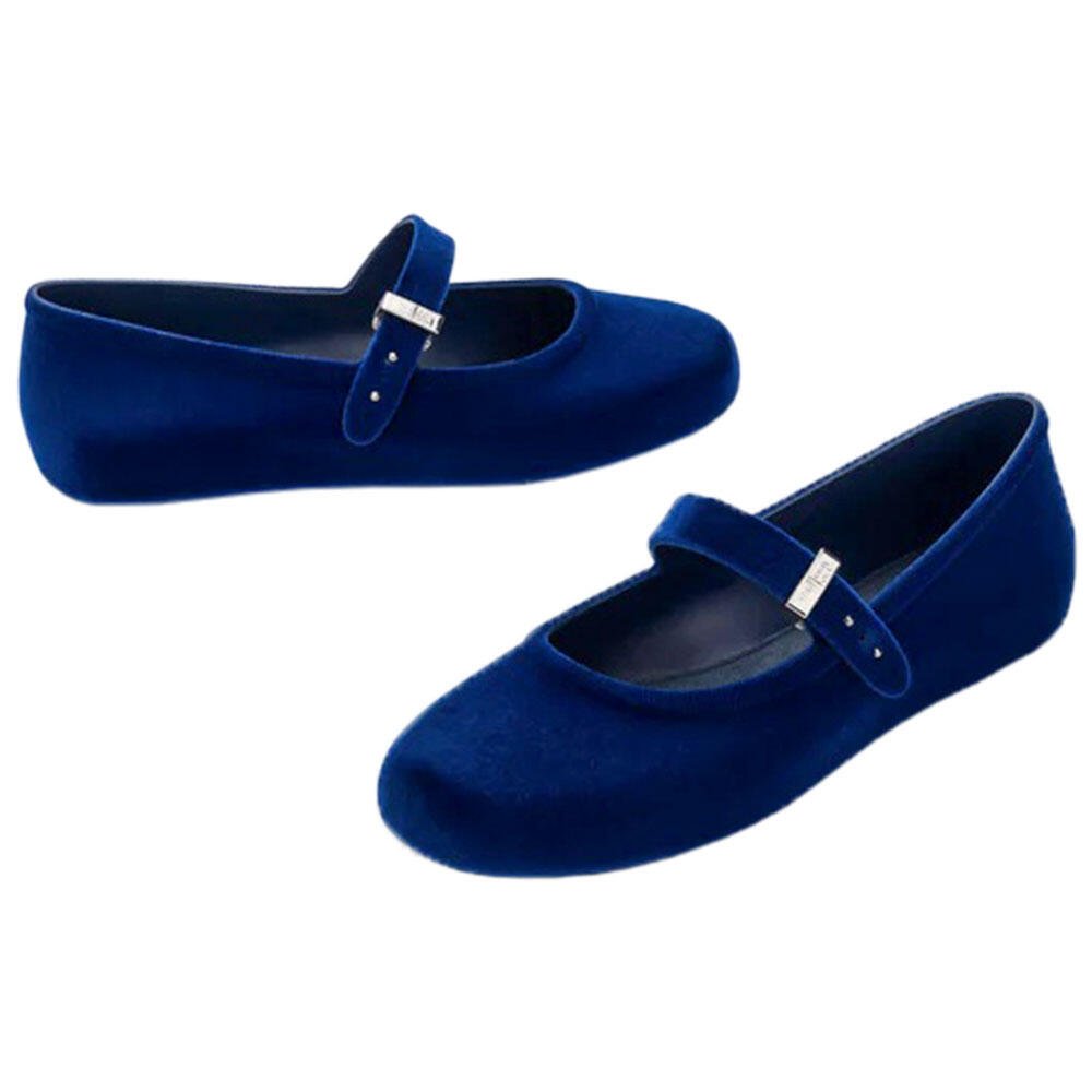 MELISSA SOFT BALLERINA VELVET II 37844 Azul 3