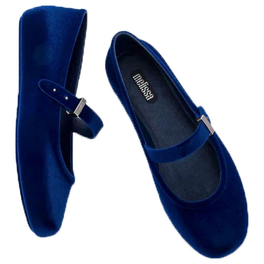 MELISSA SOFT BALLERINA VELVET II 37844 Azul 4