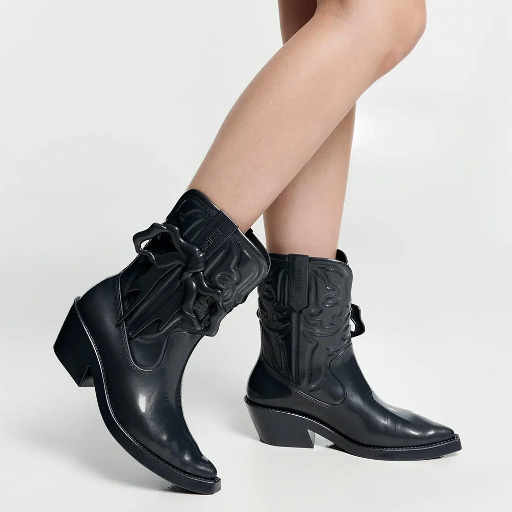 MELISSA TEXAS + MALDITO PARIS 37125 Preto 2