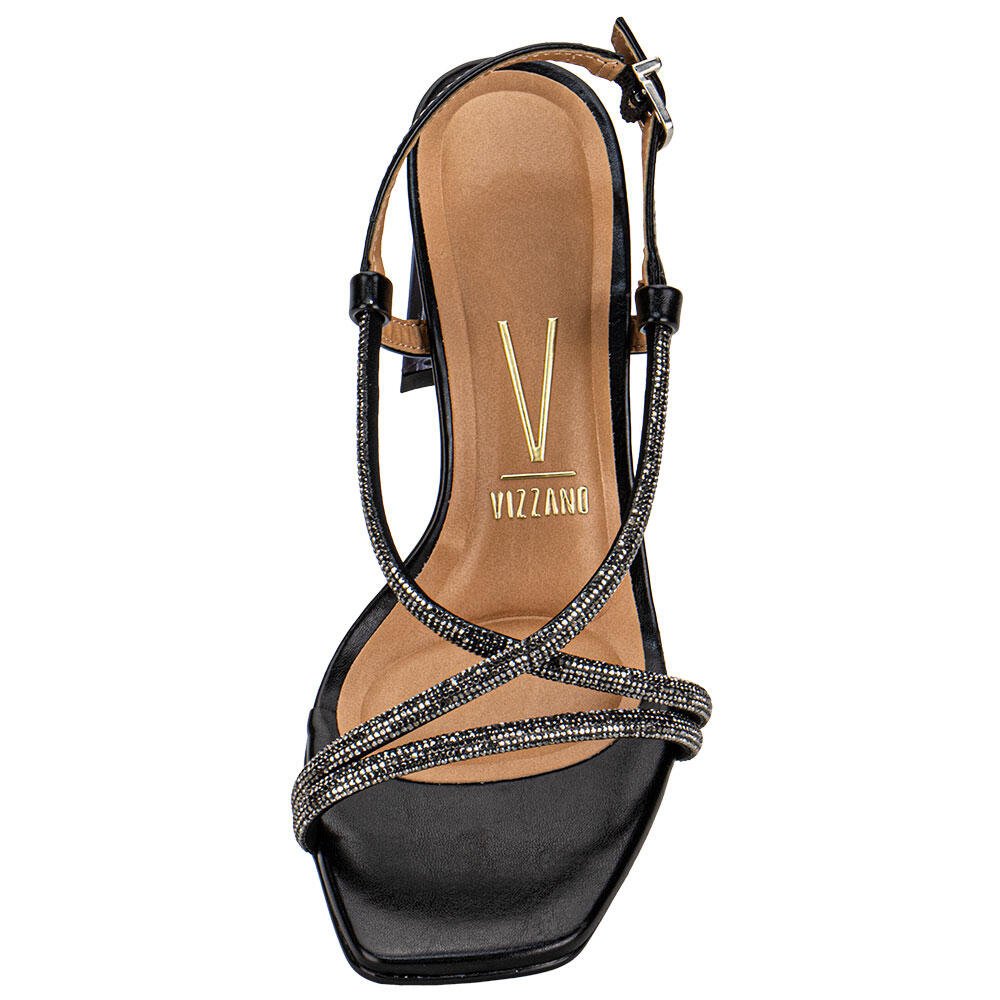 SANDÁLIA FEMININA SALTO GROSSO VIZZANO 6457214 Preto 5