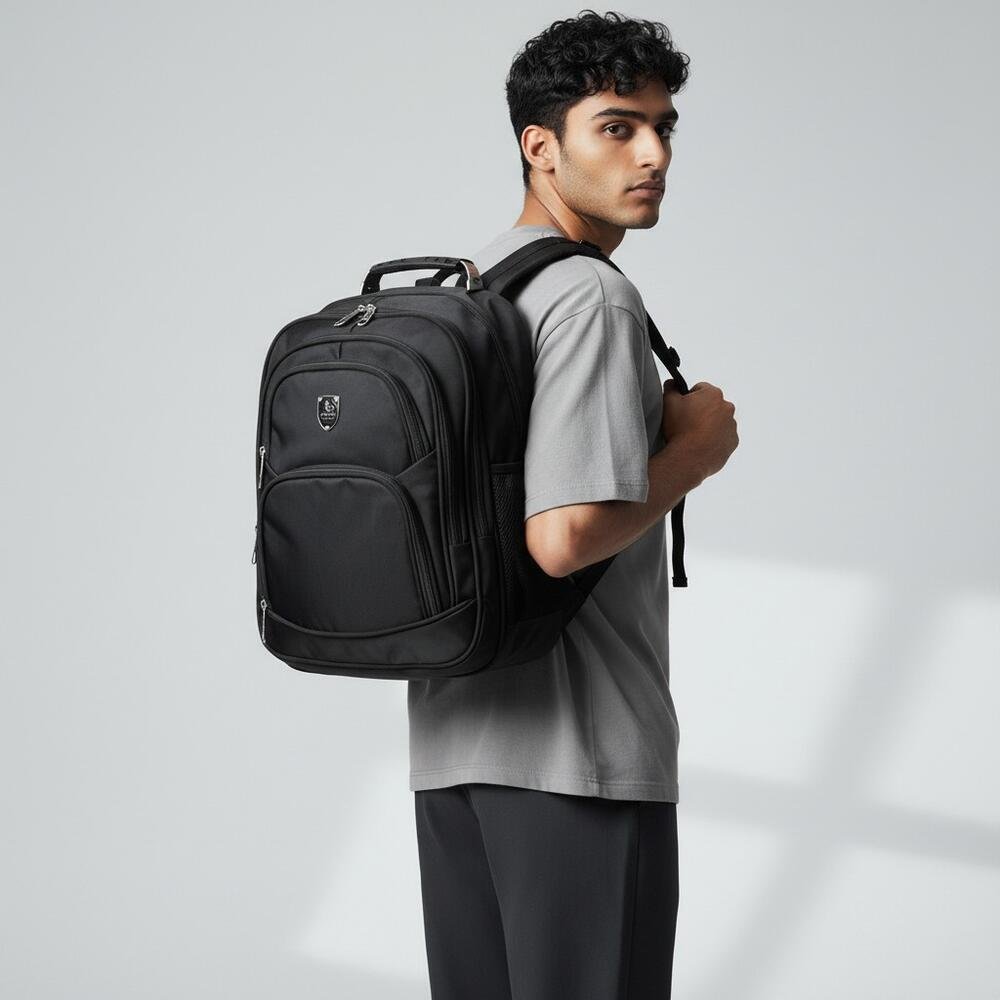 MOCHILA MASCULINA ROYAL STYLE 3544 Preto 2