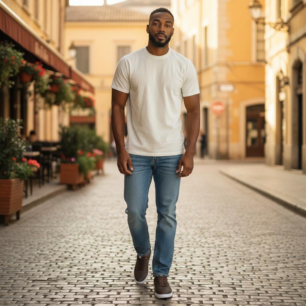 TÊNIS MASCULINO CASUAL 141 CITY WEST COAST 313050 Marrom 2