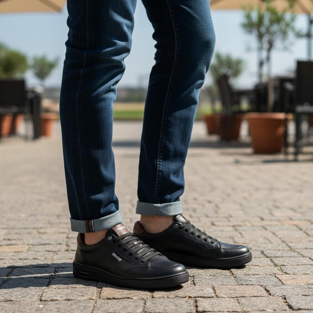 SAPATÊNIS MASCULINO NEW BLADY FERRACINI 2630 Preto 2