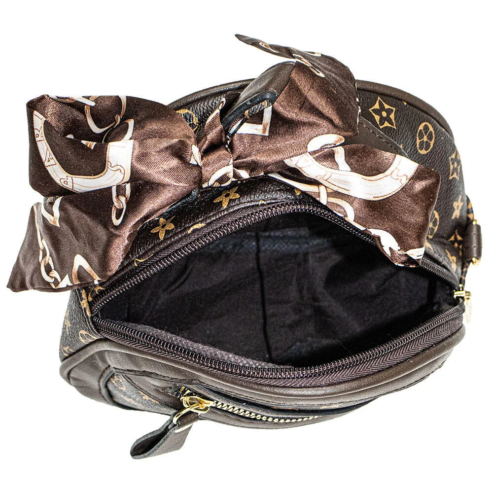 BOLSA FEMININA TRANSVERSAL H.E XB8370 Camel 4