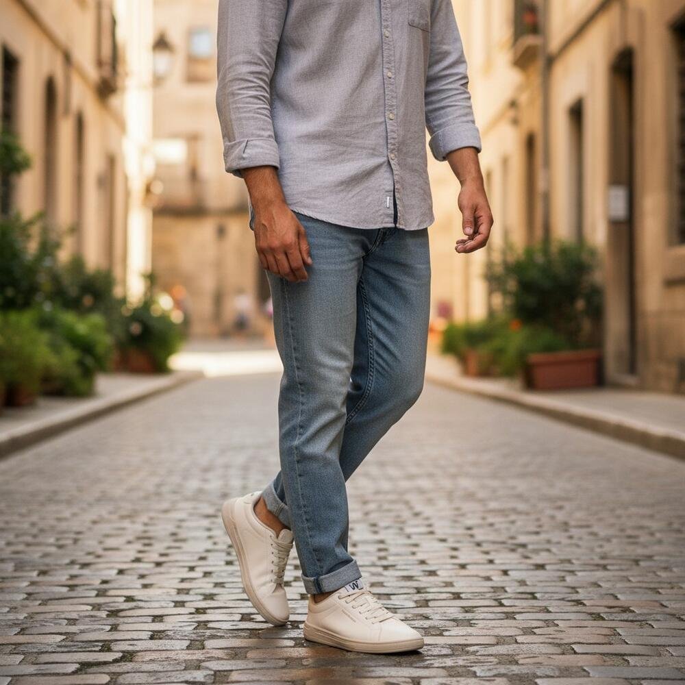 TÊNIS MASCULINO WC 248 CAPRI WEST COAST 313097 Marfim 2
