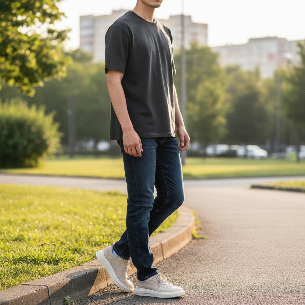 SAPATÊNIS MASCULINO PACE DEMOCRATA 653101 Bege 2