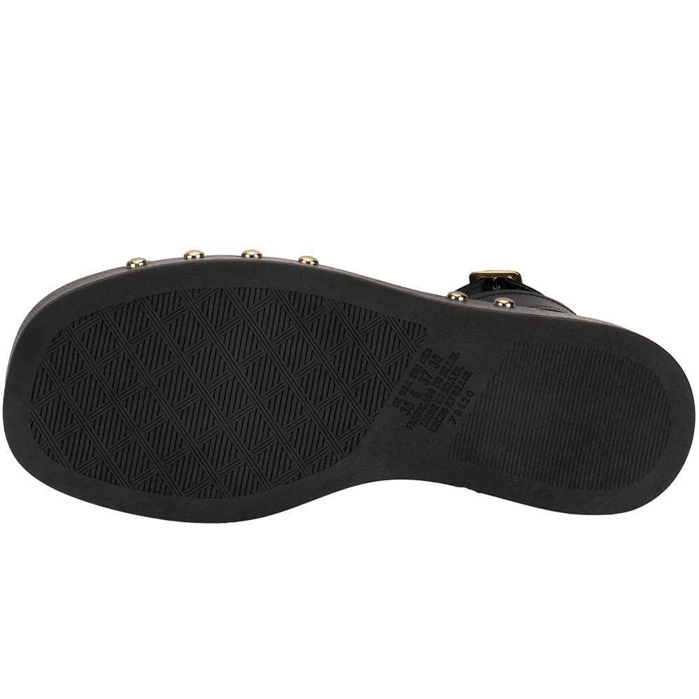 SANDÁLIA FEMININA FLAT DAKOTA DB052 Preto 3