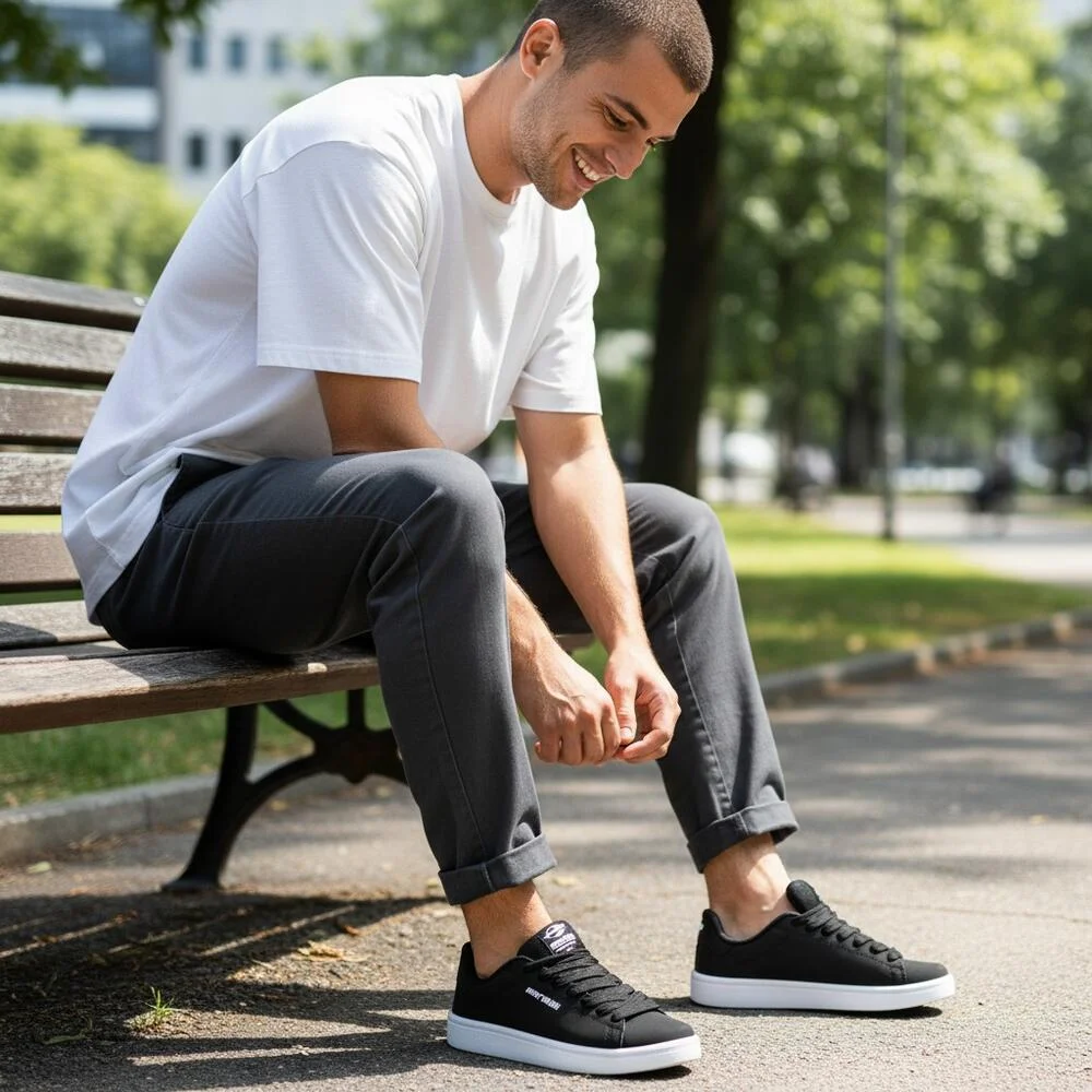 TÊNIS MASCULINO URBAN BLAKE MORMAII 203389 Preto 2