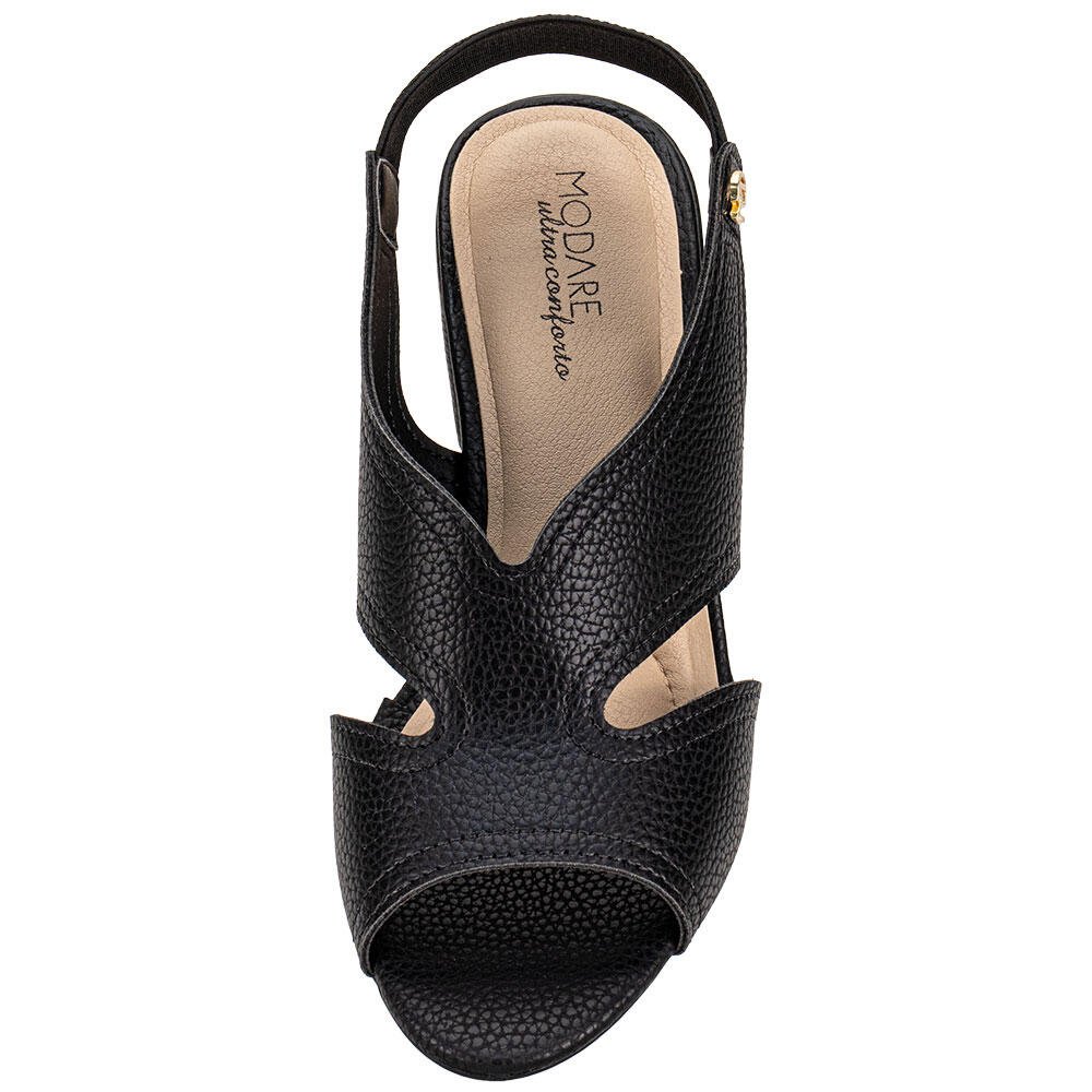SANDÁLIA FEMININA SALTO GROSSO MODARE 7109481 Preto 5