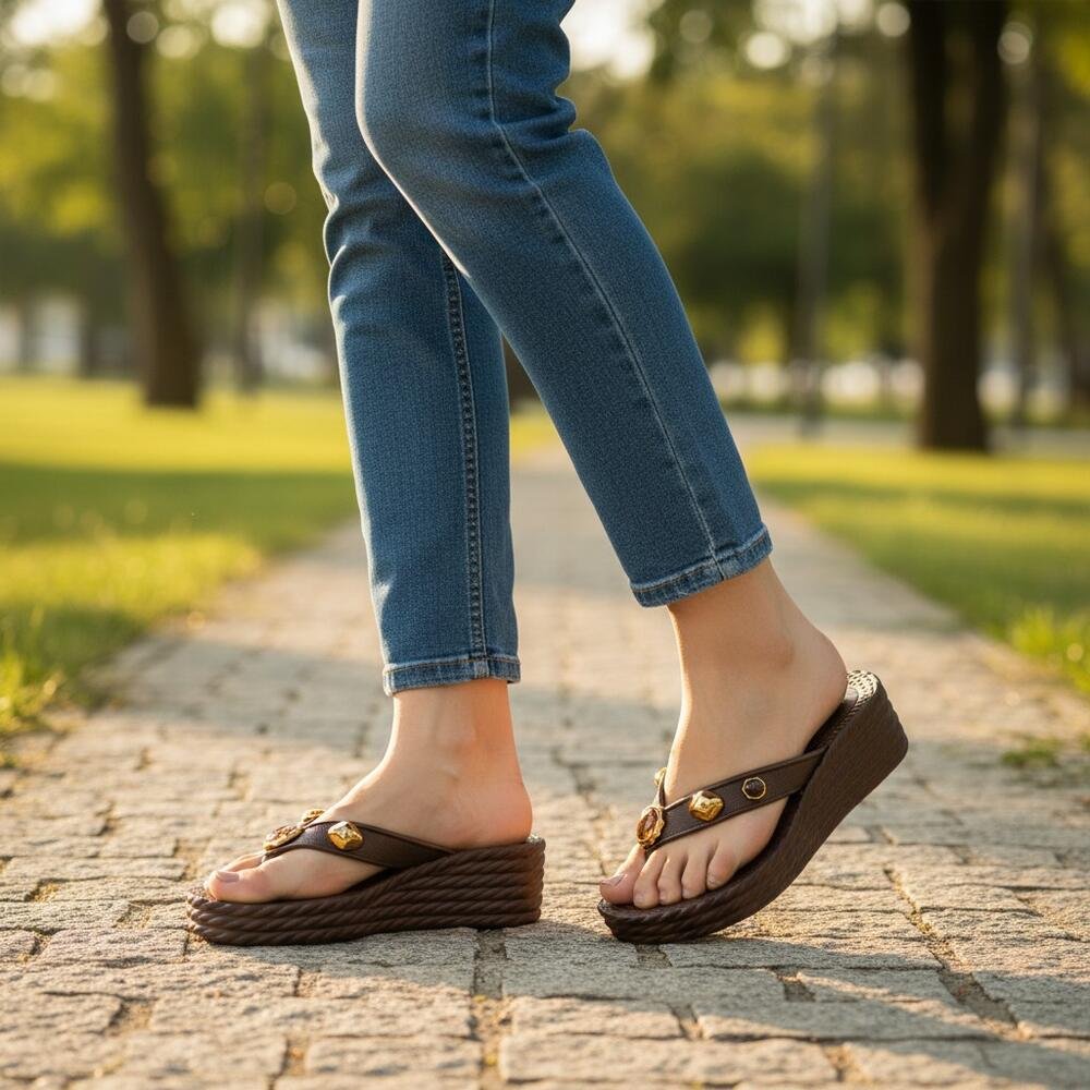 TAMANCO FEMININO ANABELA BEIRA RIO 8561104 Marrom 2