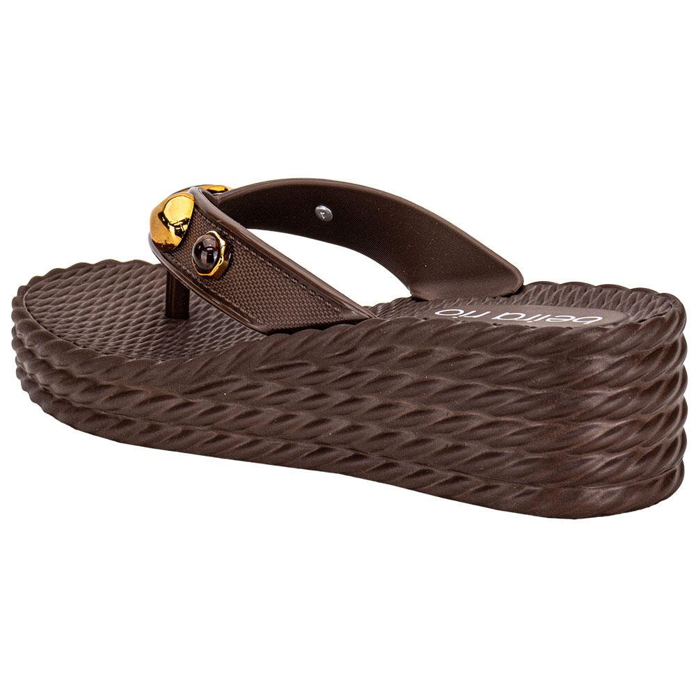 TAMANCO FEMININO ANABELA BEIRA RIO 8561104 Marrom 3