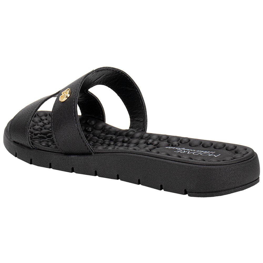 TAMANCO FEMININO FLAT MODARE 7162330 Preto 3
