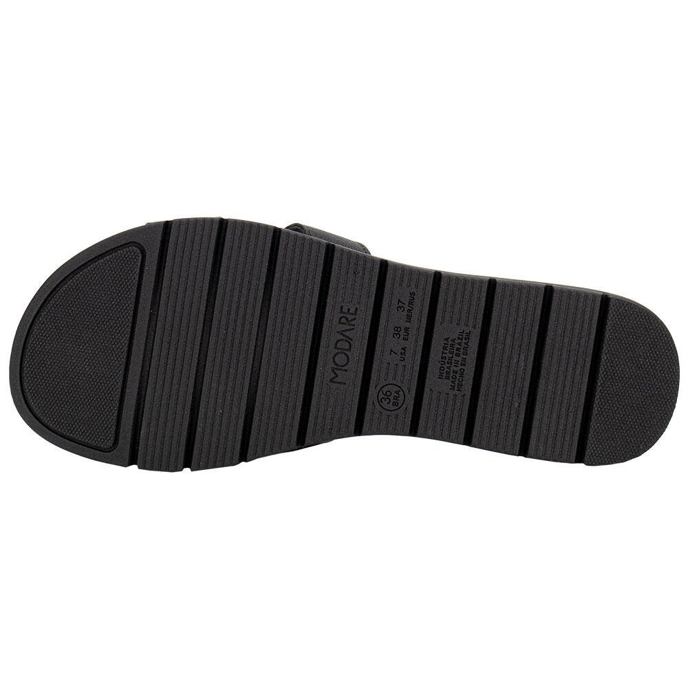 TAMANCO FEMININO FLAT MODARE 7162330 Preto 4