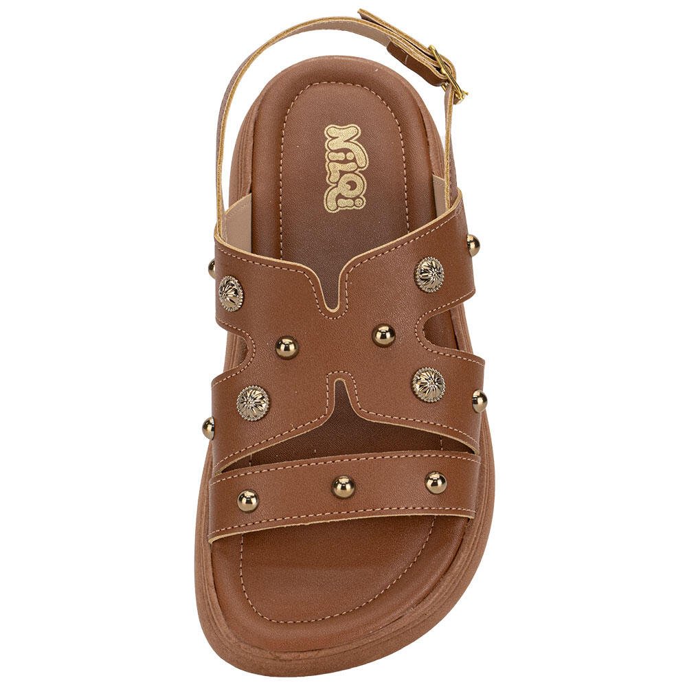 SANDÁLIA INFANTIL NILQI 36004 Marrom 5