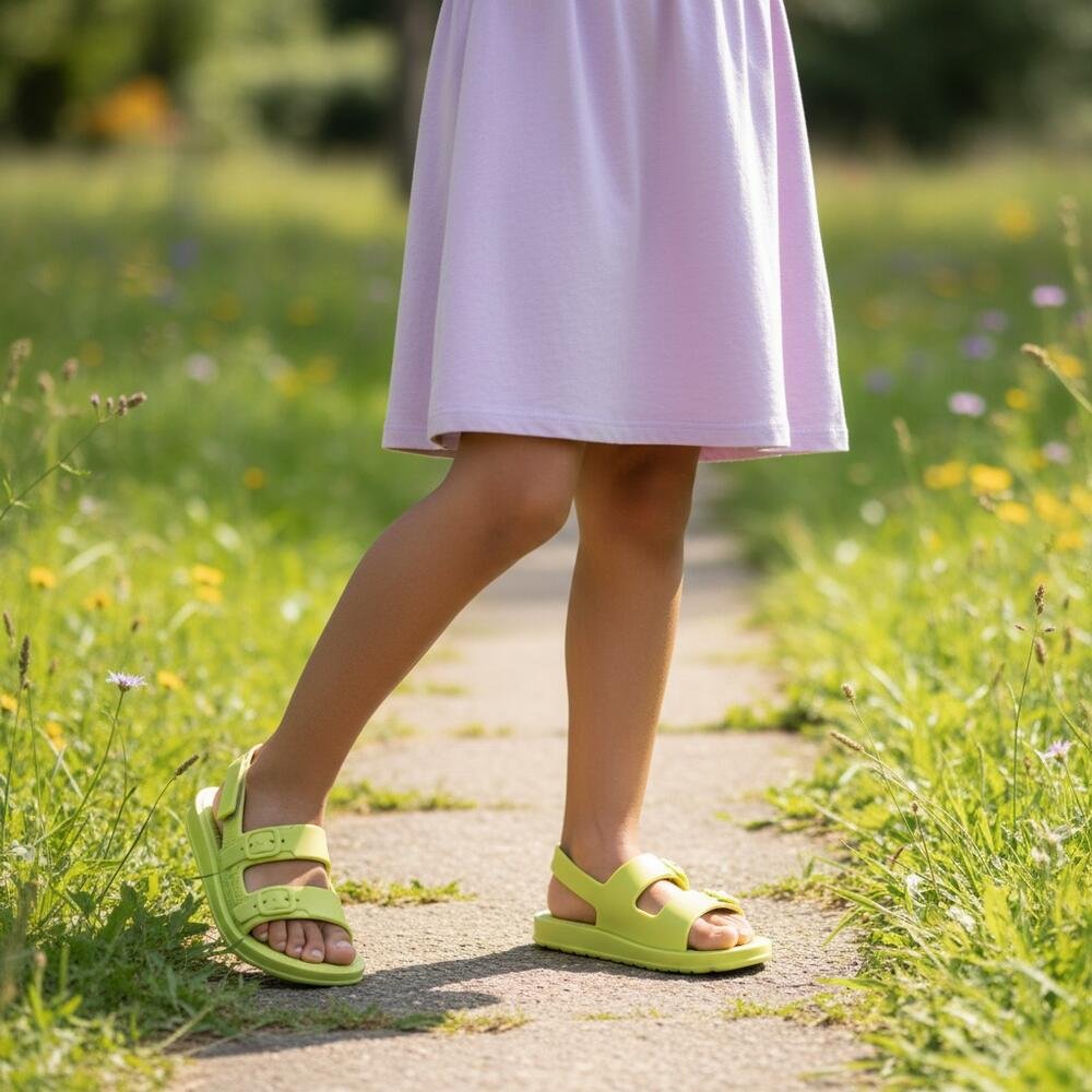 MINI MELISSA SUN CRUISE SANDAL II BABY 37114 Verde 2