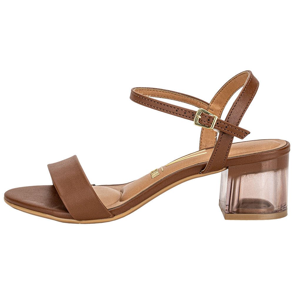 SANDÁLIA FEMININA SALTO GROSSO VIZZANO 6442200 Marrom 2