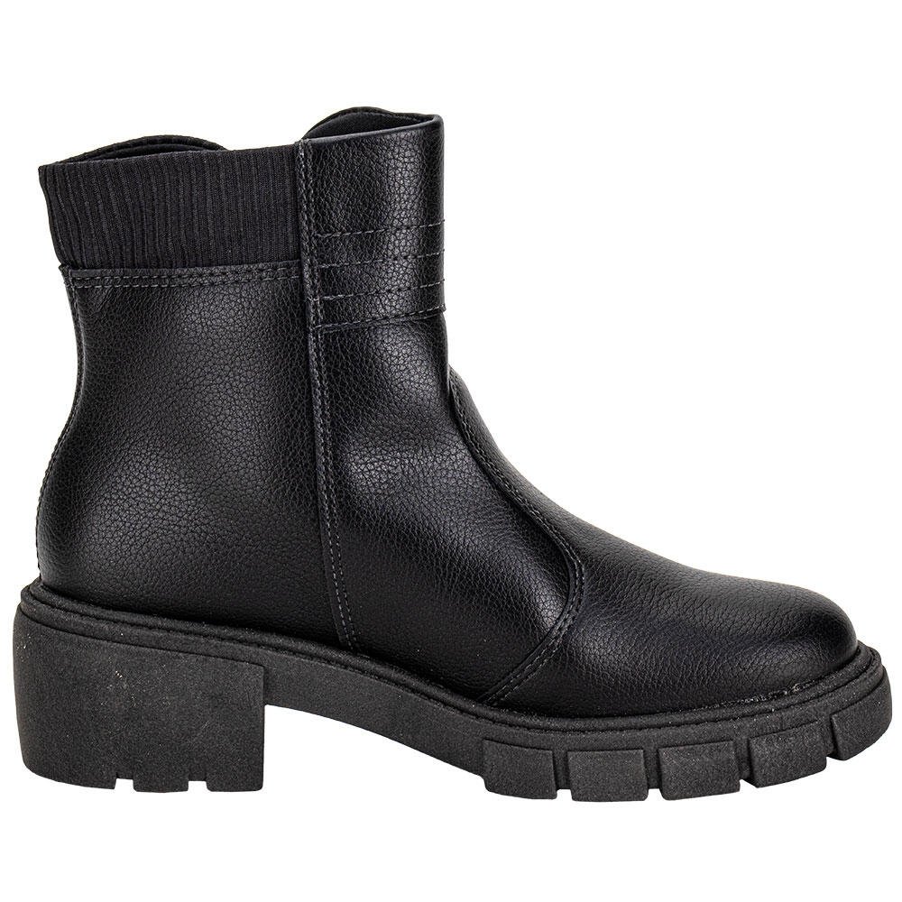 BOTA FEMININA CANO BAIXO BEIRA RIO 9077211 Preto 5
