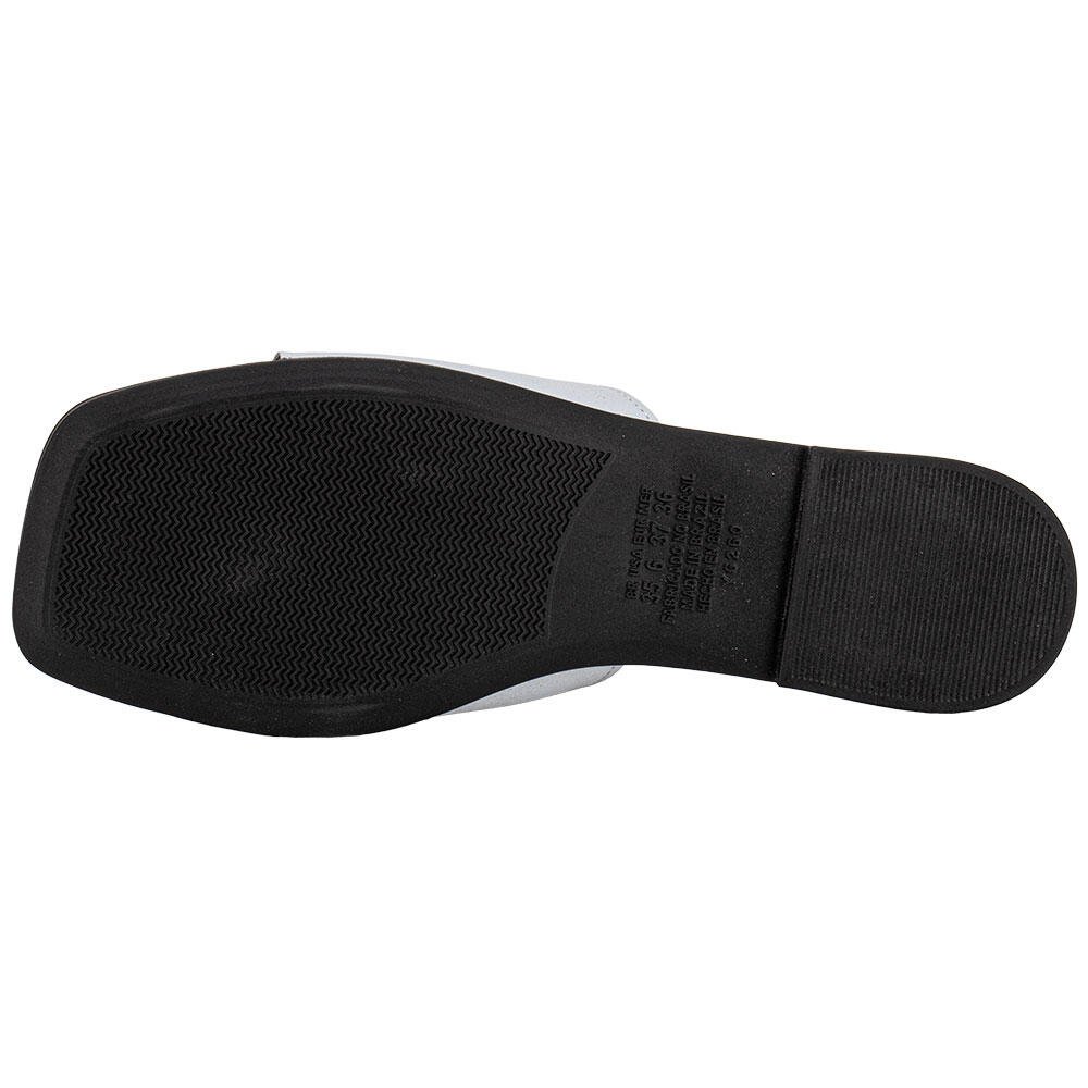 TAMANCO FEMININO FLAT DAKOTA Y9932 Branco 4