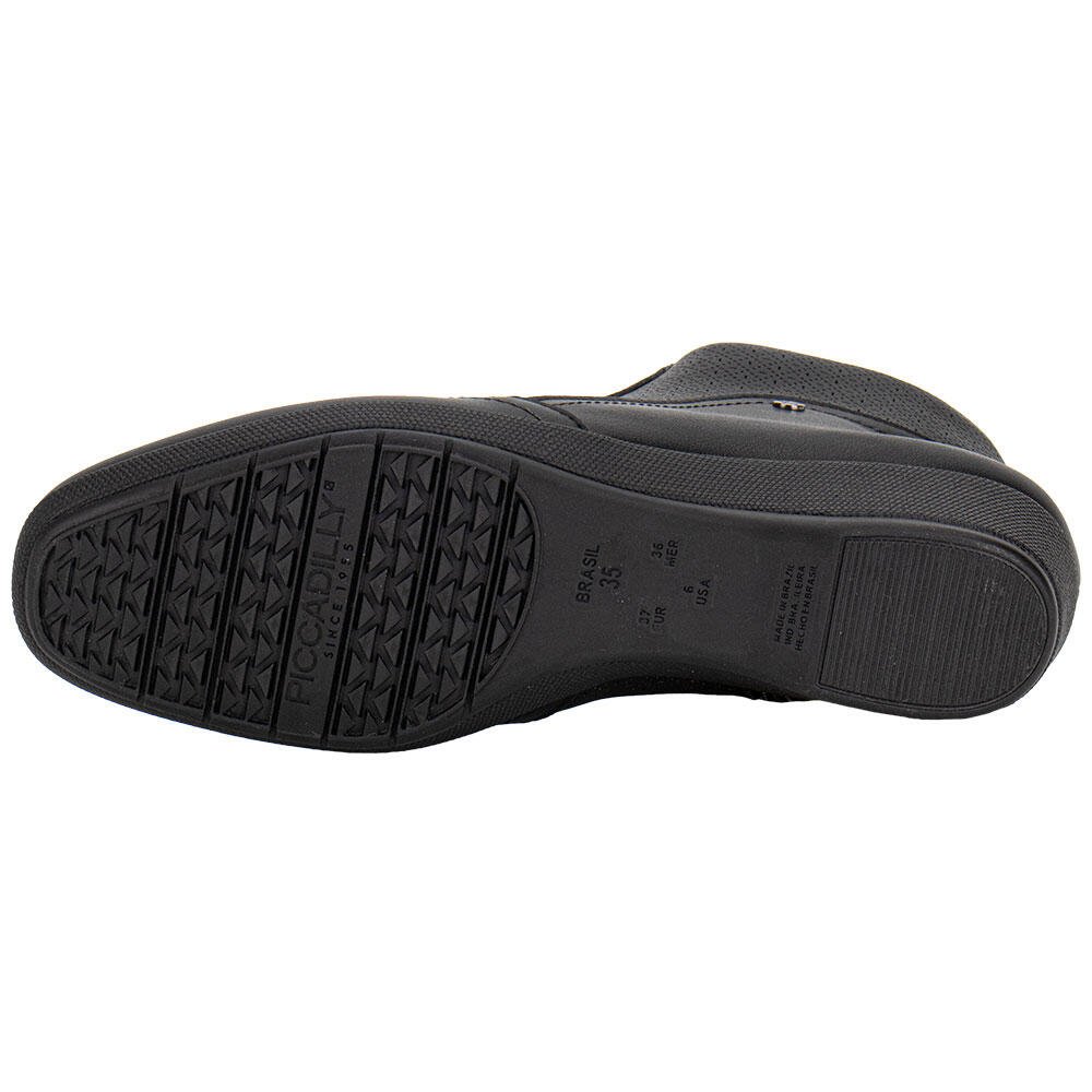 BOTA FEMININA CANO BAIXO PICCADILLY 143218 Preto 4
