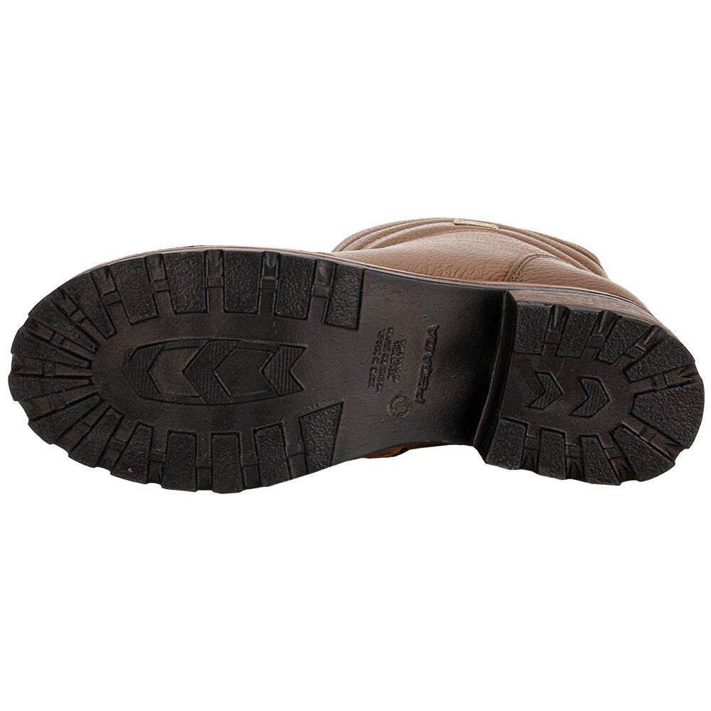 BOTA FEMININA CANO BAIXO PEGADA 281417 Marrom 4