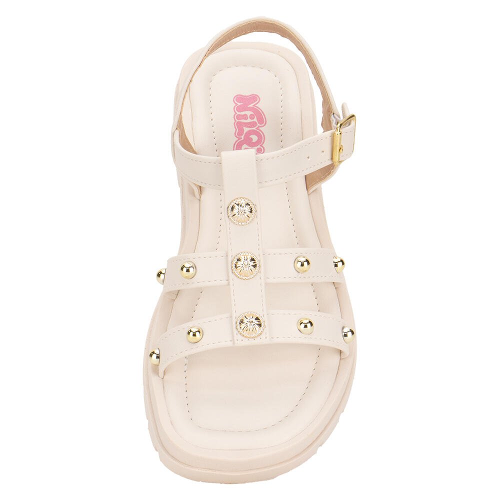 SANDÁLIA INFANTIL NILQI 37003 Marfim 5