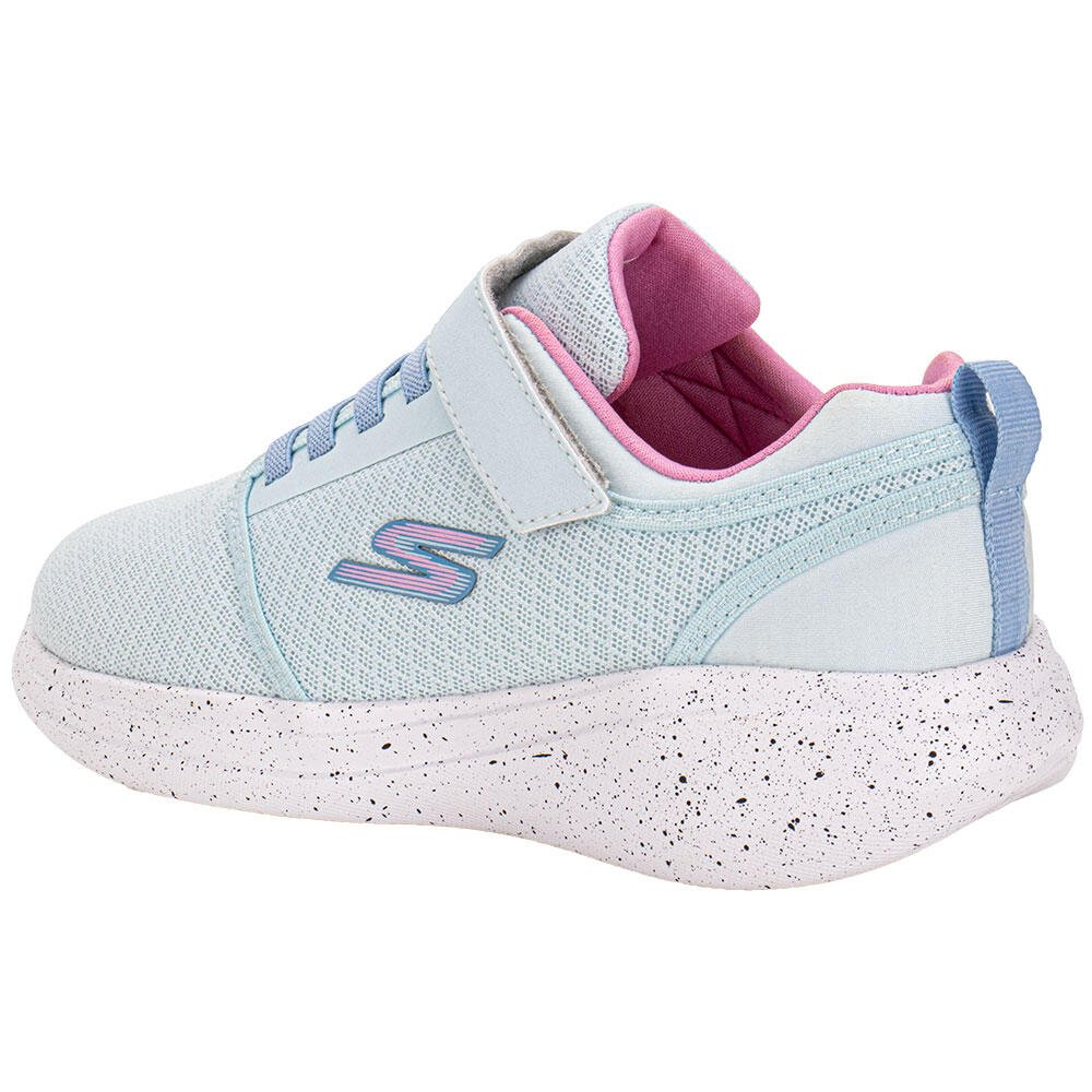 TÊNIS INFANTIL GO RUN FAST EARTHY GAL SKECHERS 302491L Azul 3
