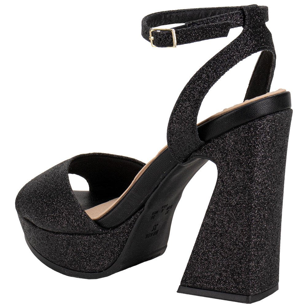 SANDÁLIA FEMININA MEIA PATA PICCADILLY 818015 Preto 3