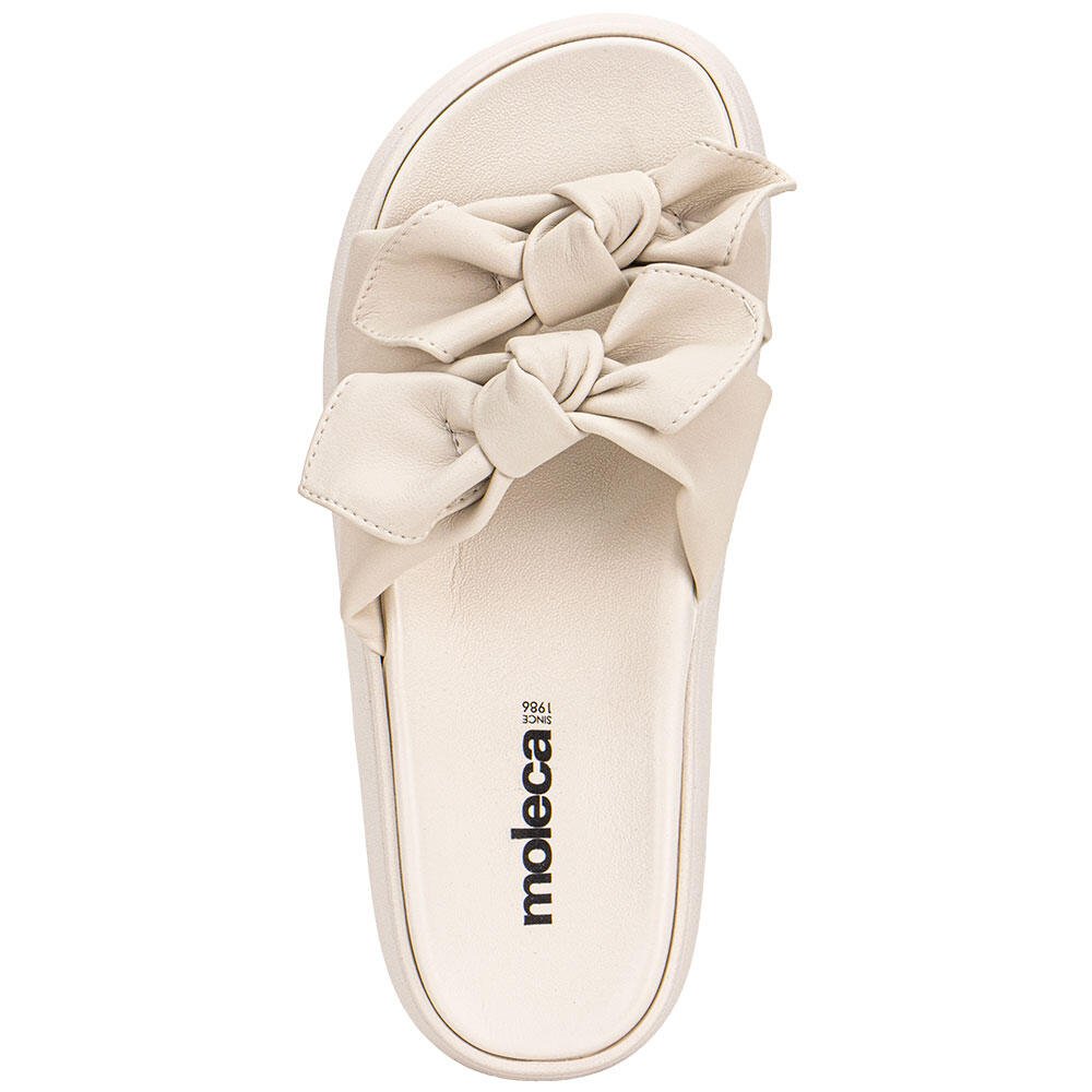 TAMANCO FEMININO FLAT MOLECA 5469149 Branco 5