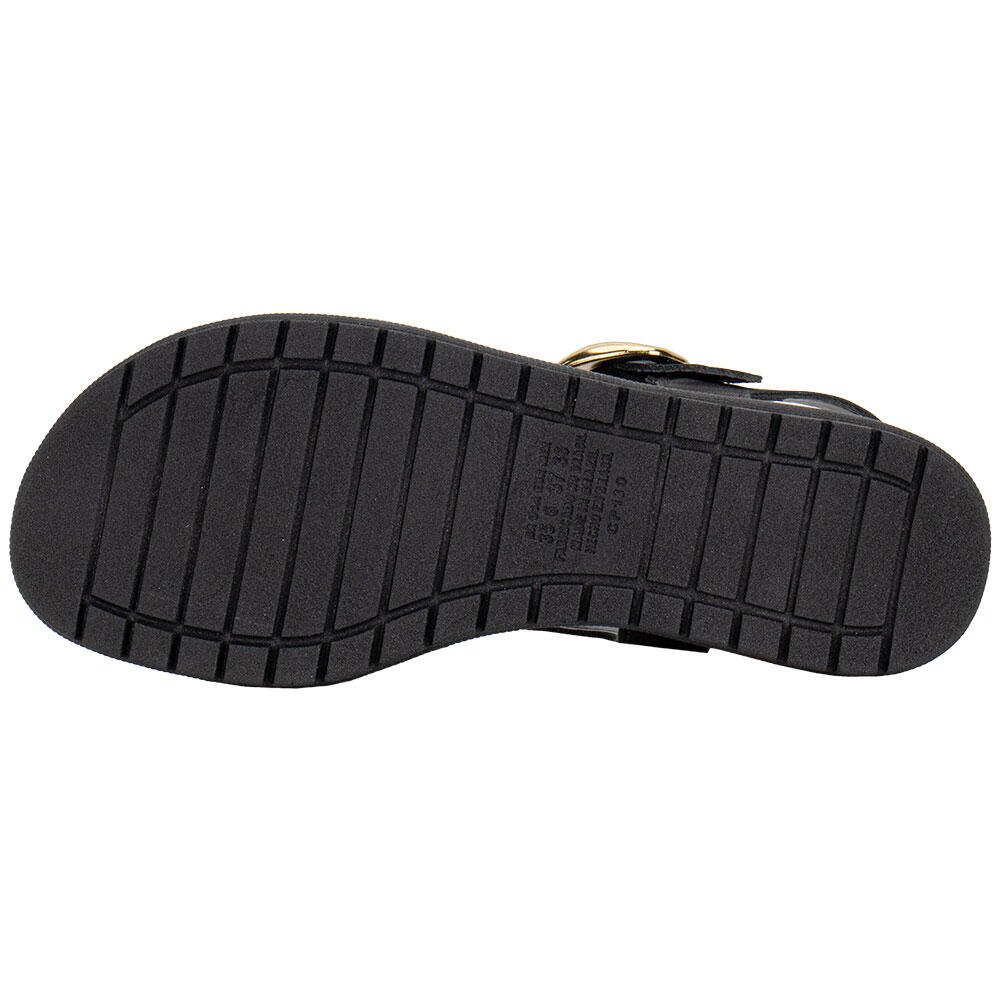 SANDÁLIA FEMININA FLAT CAMPESI CP582 Preto 4