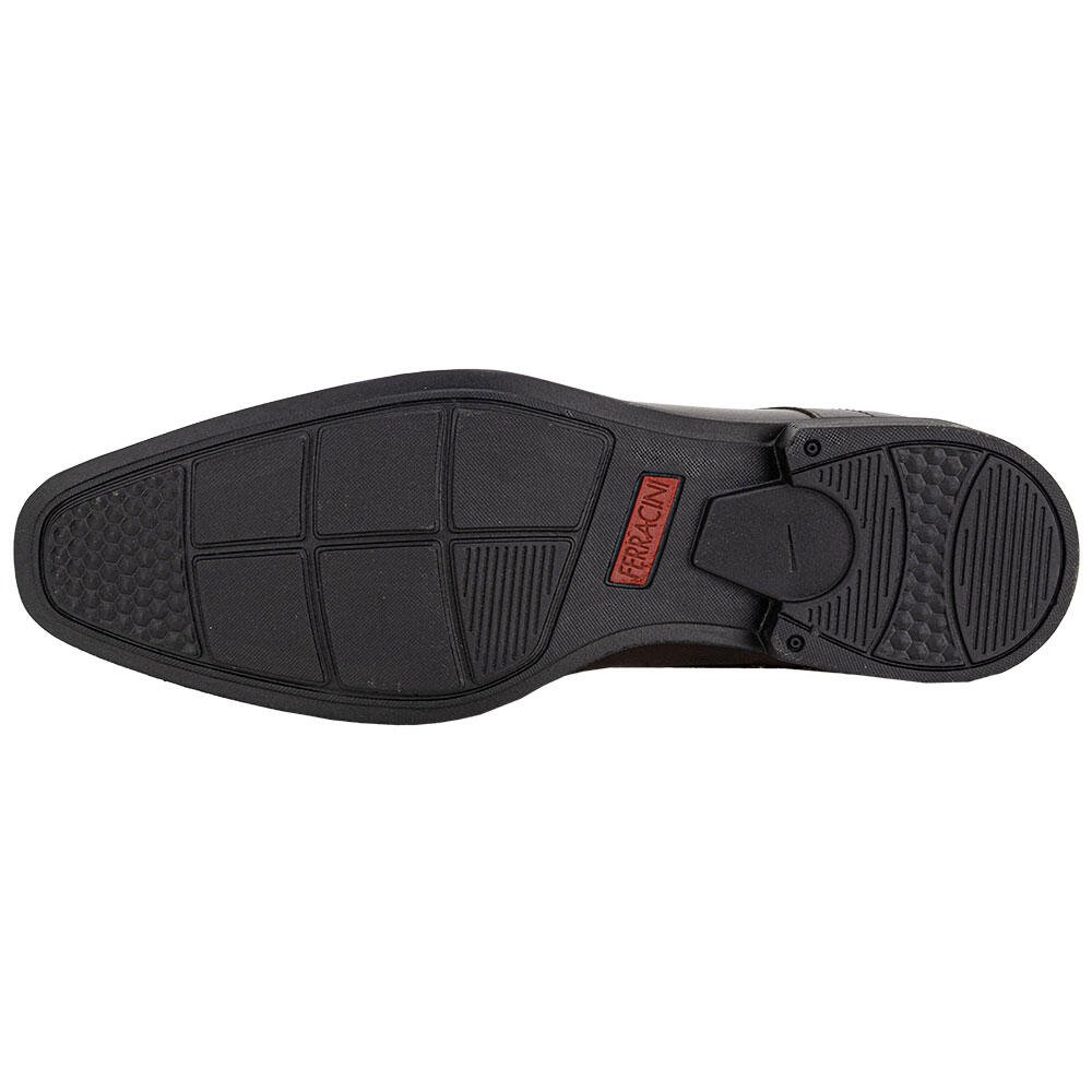 SAPATO MASCULINO SOCIAL LONDON FERRACINI 4465 Marrom 4