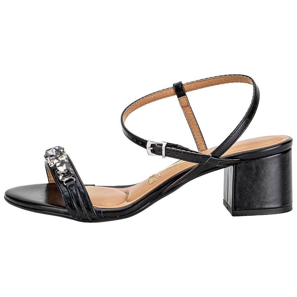 SANDÁLIA FEMININA SALTO GROSSO VIZZANO 62911716 Preto 2