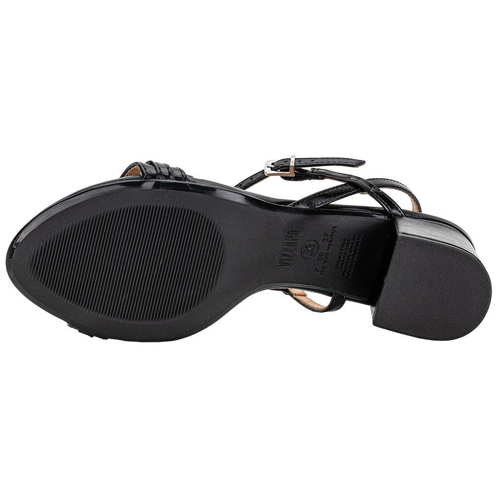 SANDÁLIA FEMININA SALTO GROSSO VIZZANO 62911716 Preto 4
