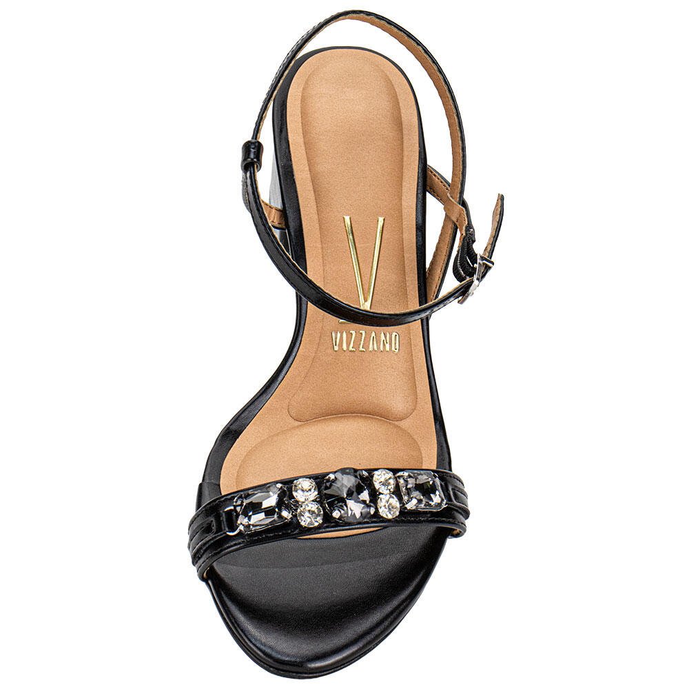 SANDÁLIA FEMININA SALTO GROSSO VIZZANO 62911716 Preto 5