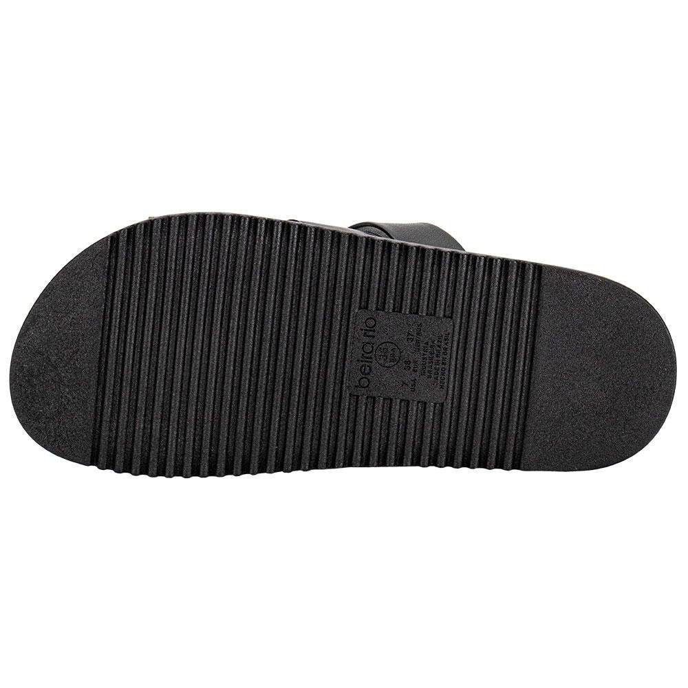 TAMANCO FEMININO FLAT BEIRA RIO 8523129 Preto 4