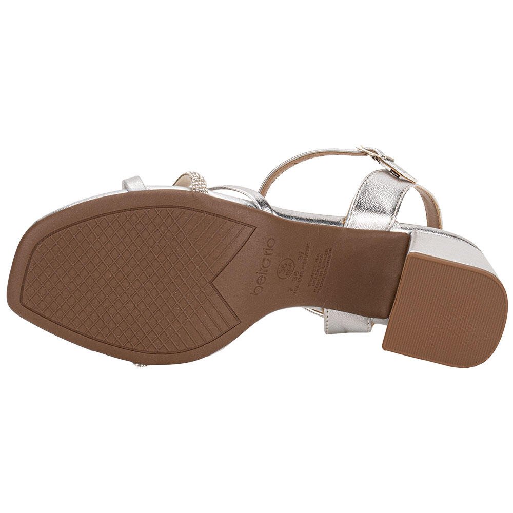 SANDÁLIA FEMININA SALTO GROSSO BEIRA RIO 8436347 Prata 4