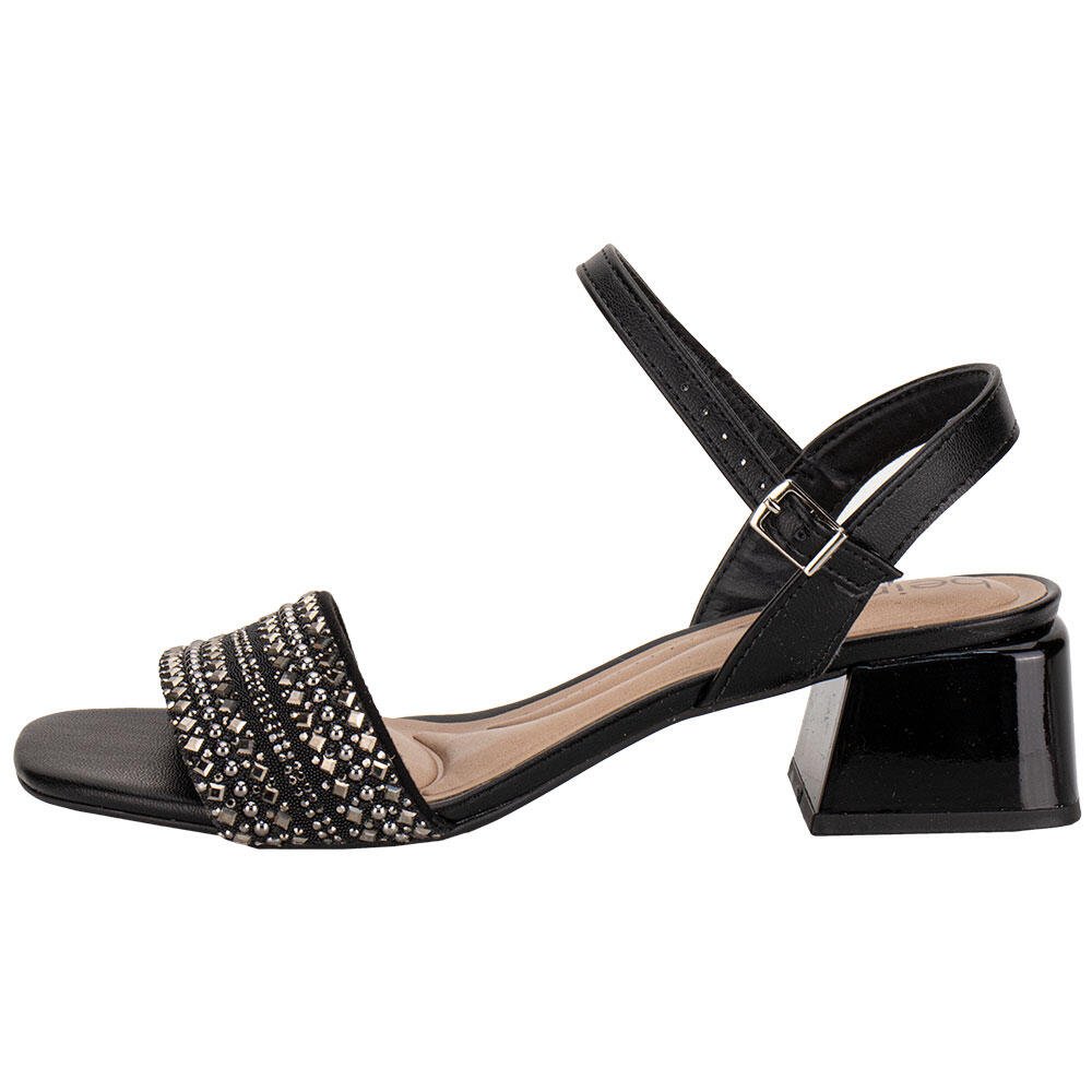 SANDÁLIA FEMININA SALTO GROSSO BEIRA RIO 8423232 Preto 2