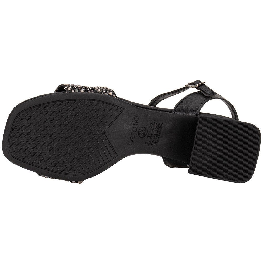 SANDÁLIA FEMININA SALTO GROSSO BEIRA RIO 8423232 Preto 4