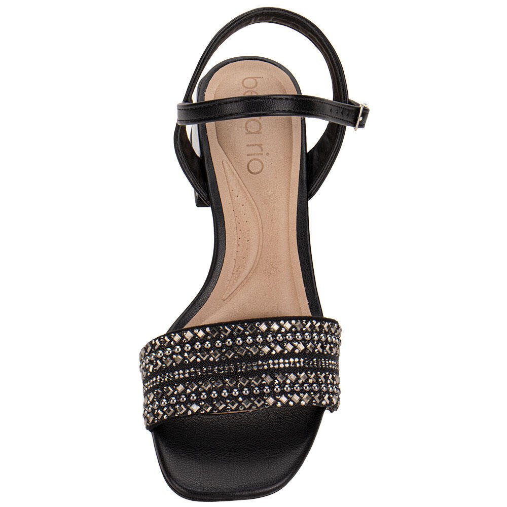 SANDÁLIA FEMININA SALTO GROSSO BEIRA RIO 8423232 Preto 5