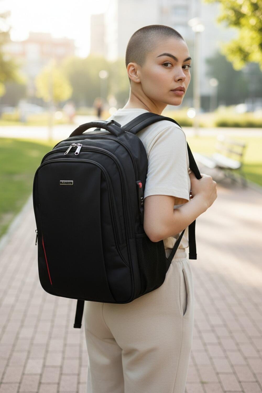 MOCHILA MASCULINA ROYAL STYLE R2101 Preto 2