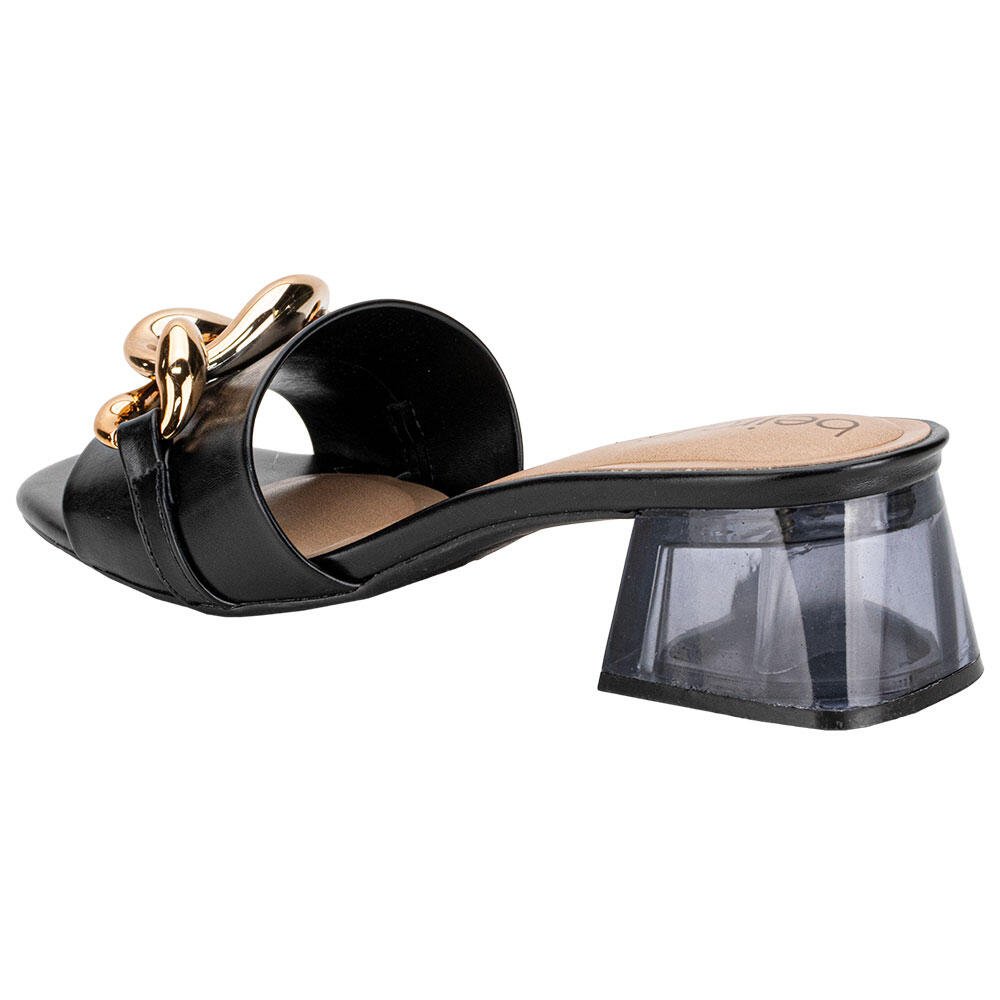 TAMANCO FEMININO SALTO GROSSO BEIRA RIO 8468212 Preto 3